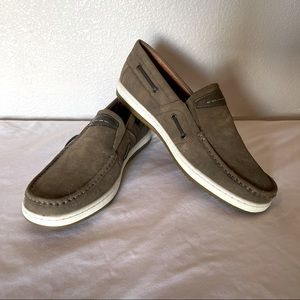 Mens Olive Colored Slip-on Loafers by XRAY